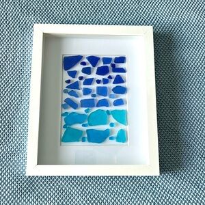 OMBRÉ SEA GLASS ART